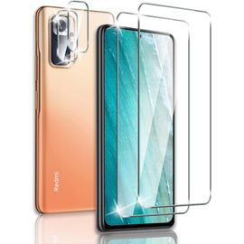 Kal-Verre Trempé Pour Xiaomi Redmi Note 10 Pro 5g -Pièces Film De Protection Et Appareil Photo, Dureté 9h Anti-Rayures Protection Écran