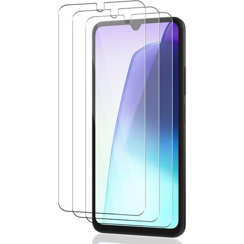CAUC-3 Pièces Verre Trempé pour Xiaomi Redmi 14C Protection Écran, Xiaomi Redmi 14C Vitre Protection de Anti Rayures, HD/Couverture Complète Protection Écran pour Xiaomi Redmi 14C