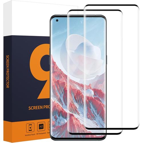 Kal-2 Pièces Verre Trempé Pour Oppo Find X5 Pro, 9h Dureté Anti-Rayures Ultra-Clair Vitre Protection, 3d Anti-Salissures Protection Écran Pour Oppo Find X5 Pro