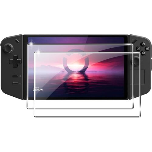 CAUC-[2 Pièces Verre Trempé pour Lenovo Legion Go (2023) 8.8 Pouce, Film de Protection D'écran Anti-Rayures,Ultra HD,sans Bulles,Dureté 9H
