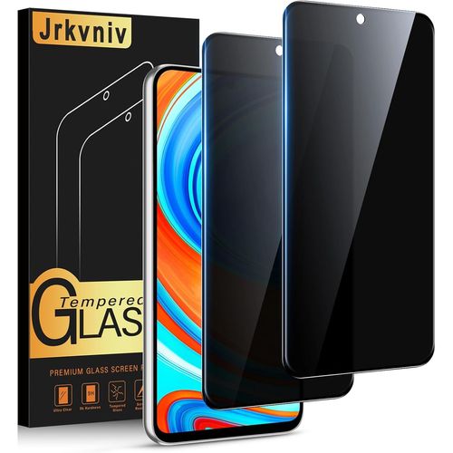 Kal-Verre Trempé Pour Xiaomi Redmi Note 9 Pro/9 Pro Max/9s 4g Anti Espion,Anti Spy Dureté 9h Vitre Film De Protection Écran Anti-Rayures Sans Bulles Privacy Transparent Hd Protecteur,2 Pièces