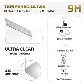 Lot De 2, Verre Trempé Pour Xiaomi Redmi Note 7, Redmi Note 7 Pro, Redmi Note 7s, Film Protection Écran Sans Bulles D'air Ultra Résistant (0,33mm Hd Ultra Transparent)