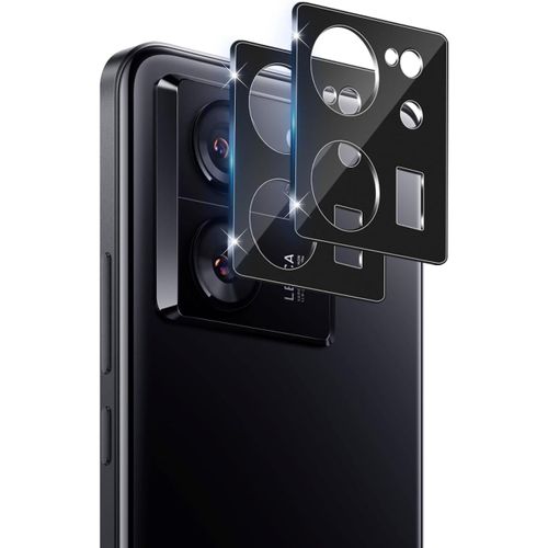 Pour Iphone 16e Protection Caméra, 2 Pièces 9h Dureté Hd Film Verre Trempé, Sans Bulle Anti-Rayures Ultra Résistant Film Caméra Protection Écran - Noir