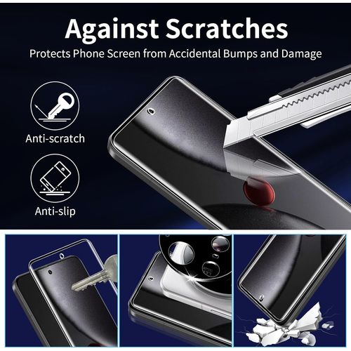 Trahoo-Verre Trempé Pour Xiaomi 15 Ultra, [2+2 Pièces] Vitre Protection Écran Protection Camera, 9h Dureté Ultra Hd Anti Rayures Film Protection Écran