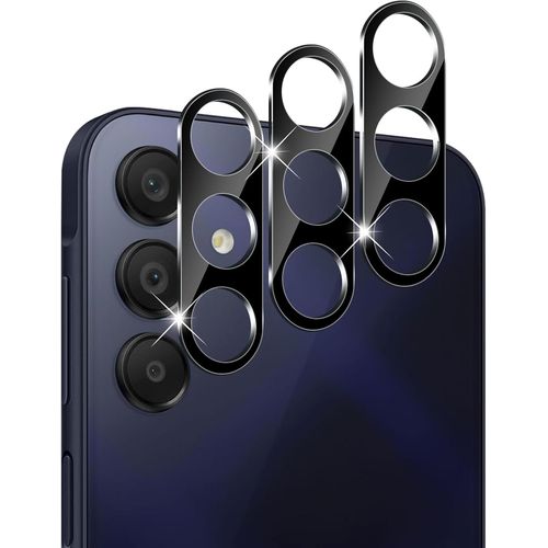 Caméra Arrière Protecteur Pour Samsung Galaxy A15 5g, Dureté 9h Protection Objectif Caméra [3 Pièces], [Anti Rayures] Ultra Résistant Film Verre Trempé