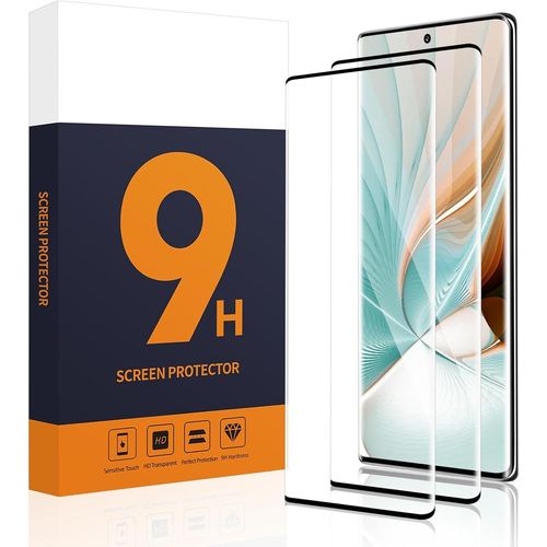 ERYI-2 Pièces Verre Trempé Pour Honor 70, 3D Couverture Complète Ultra Résistant Vitre Protection Pour Honor 70 Protection En Écran, Sans Bulles Haute Sensibilité Tactile Film Protection Écran