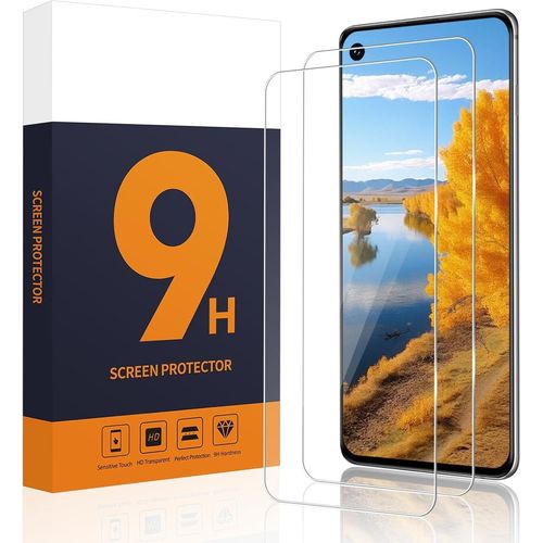 2 X Tempered Glass Screen Protector Film For Samsung Galaxy S10e, 2.5d Edge, Scratch-Resistant, 9h Galaxy S10e Screen Protector, Bubble-Free High Definition Glass Protection Compatible With