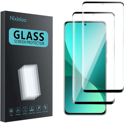 Kal-[2 Pièces] Verre Trempé Pour Xiaomi 12, 9h Verre, 3d Anti-Rayures Films, Anti-Traces De Doigts Film En Verre Trempé, Hd Film De Protection D'écran Pour Xiaomi 12