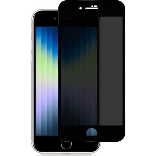 Kalanka-Verre Trempé Anti-Espion Pour Iphone Se 3 2022, Contenir 1 Pièce Film Protection Ecran De Confidentialité, Anti-Rayures/Transparent Hd, Protection Écran Pour Iphone Se 3 2022