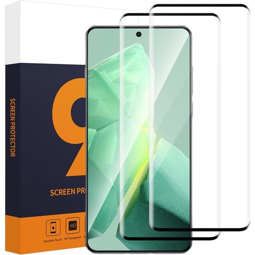 KAL-2 Pièces Verre Trempé Pour Oneplus 13 5G Protection, 9H Dureté Anti-Rayures Haut Définition Vitre Protection, Plein Écran 3D Anti-Salissures Protection Écran Pour Oneplus 13