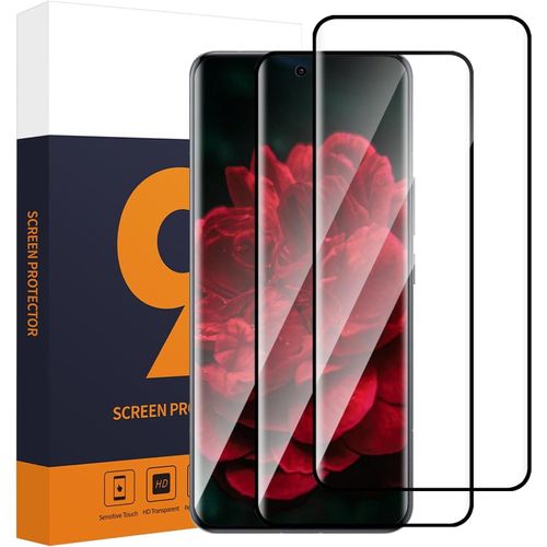 Kal-Verre Trempé Pour Xiaomi 14 Ultra 5g Film, 0,33mm Haute Sensibilité Protection Écran, Dureté 9h Résistante Aux Rayures, Sans Bulle, Ultra Hd Claire Xiaomi 14 Ultra Vitre Protection (2 Pièce)