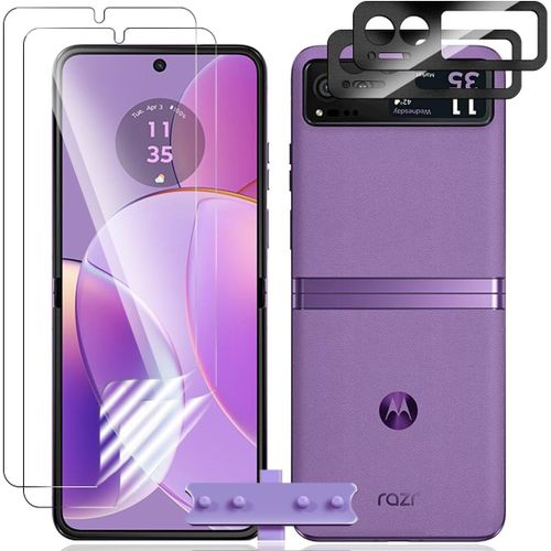 Anti-espion Protection pour Huawei P30 Pro (6.47""), 2 Pièces Caméra Arrière Protecteur et 1 Pièce Anti Espion TPU Protecteur d'écran, TPU Protection Film pour Huawei P30 Pro (6.47"")