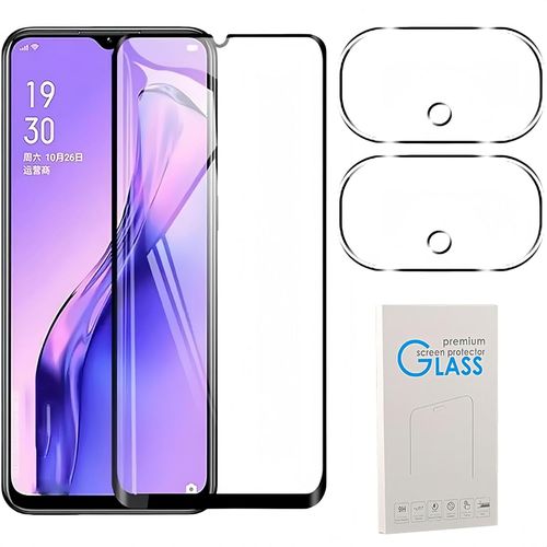 Verre Trempé Pour Xiaomi Redmi 12c,Film Protection Écran,Avec 2 Pièces Caméra Arrière Protecteur,Vitre Protection Pour Xiaomi Redmi 12c,Anti Rayures