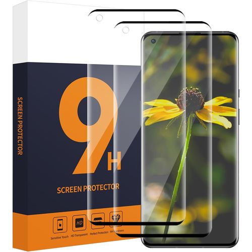 KAL-2 Pack Verre Trempé Pour Oneplus 10 Pro 5G Film, 3D Plein Écran Film De Protection Écran, 0,33Mm Tactile Sensible Sans Bulles, De Dureté 9H, Haute Définition Oneplus 10 Pro Vitre Protection