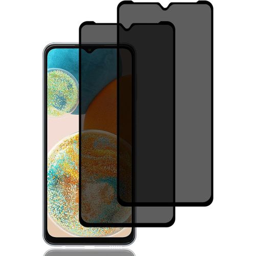 CAUC-Verre Trempé Anti-Espion pour Samsung Galaxy A23 4G/5G [2 Pièces], Protection D'écran Anti-Espion, Protecteur D'écran de Confidentialité,9H Dureté,Anti-Rayures Film de Protection Écran pour Gala