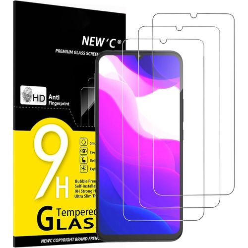 Lot De 3, Verre Trempé Pour Xiaomi Mi 10 Lite (6.57), Film Protection Écran Efficace Contre Les Rayures - Ultra Résistant (0,33mm Hd Ultra Transparent) Dureté 9h Glass