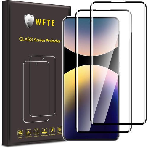 [Pack Of 2 Tempered Glass Screen Protector Films For Xiaomi Redmi Note 14 Pro 4g, 0.26 Mm Screen Protector With 99% High Transparency, Anti-Fingerprint Screen Protector With 9h Hardness Glass