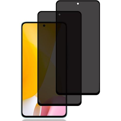 Kalanka-Verre Trempé Anti-Espion Pour Xiaomi 12 Lite [2 Pièces], Protection D'écran Anti-Espion, Protecteur D'écran Confidentialité, 9h Dureté, Anti-Rayures, Privacy Protecteur Écran Pour Xiaomi 12 L