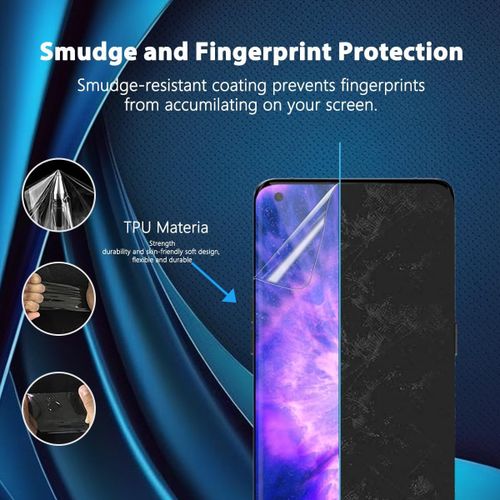 [3+3 Pièces] Protection D'écran Pour Oppo Find X5 Pro, Hd Souple Tpu Film Et Verre Trempé Protecteur D'objectif Caméra, Anti-Rayures, Protection Écran Flexible Pour Oppo Find X5 Pro