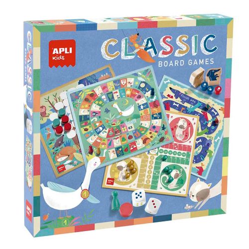 Jeux De Société Classic 4 En 1 Apli Kids