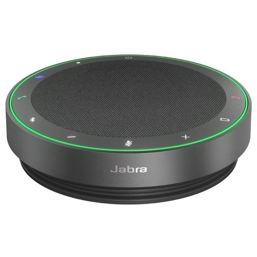Jabra Speak2 75 MS - Haut-parleur main libre - Bluetooth - sans fil - USB-A, USB-C - gris foncé - Certifié pour Microsoft Teams Rooms, Optimisé pour Microsoft Teams, Certifié Microsoft Swift Pair