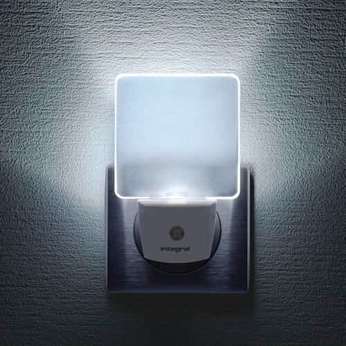 Led Veilleuse À Brancher Sur Les Murs - Paquet De 2 - Avec Cellule Photoélectrique Crépusculaire, Éclairage De Nuit À Détection Automatique Pour Les Couloirs, Les Escaliers, Les Chambres