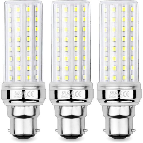 Ampoules De Maïs Led 20w, Équivalent 150w Ampoule Incandescente, 2300lm, 4000k Blanc Neutre, Ampoules À E27 Vis Edison, 3 Pièces