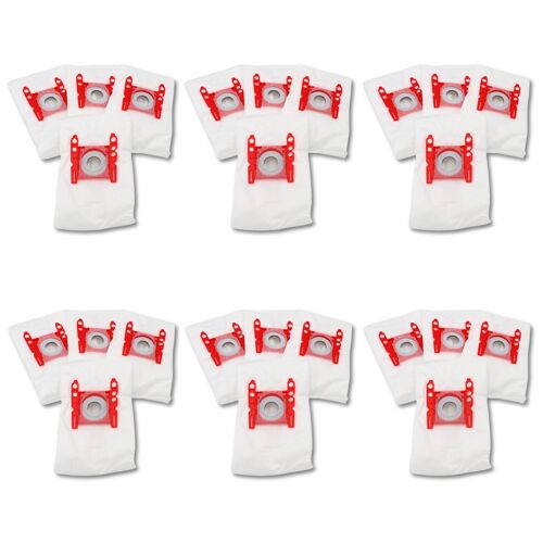 SOS Accessoire Lot de 6 boîtes de 4 sacs d'aspirateur pour Bosch BBZ41FGALL 00576334,17000940 type G 270 x 60 mm Aspirateur (00576334,17000940 BOSCH SIEMENS UFESA GIRMI ENTRONIC)
