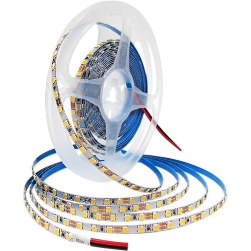 Bande Led 12v,5mm De Large,Bande Led 4000k 5m Blanc Naturel 2835 Ip20 120 Leds/M,Total 600leds Bande Lumineuse Led Pour Chambre,Décoration De Cuisine