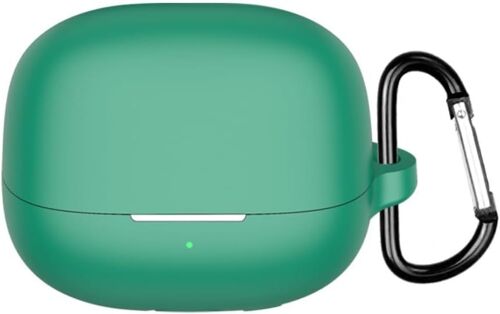 FUIW-Coque Compatible Avec Xiaomi Buds 5 Pro,Antichoc,Housse En Silicone Pour Écouteurs Bluetooth Compatible Avec Xiaomi Buds 5 Pro.Vert Foncé