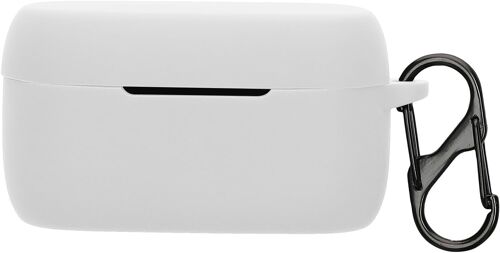 FUIW-Housse Pour Écouteurs Compatible Avec Jabra Elite 4 (Not For Elite 4 Active) - Coque De Protection En Silicone - Blanc
