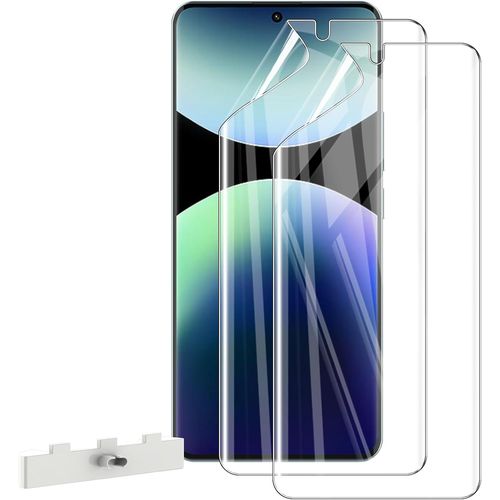 [Lot De 2 Films De Protection D'écran Pour Xiaomi Redmi Note 14 Pro+ 5g,Film Tpu Flexible,Hd Ultra Transparent,Anti-Rayures,Anti-Huile,Films De Protection D'écran Pour Redmi Note 1[Lot6196705]