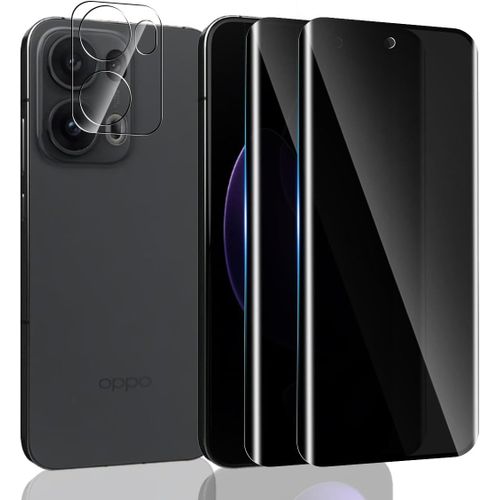 CAUC-Verre Trempé Pour Xiaomi Poco C75 / Redmi 14C Anti-Espion Verre Trempé 2 Pièces + 1 Pièces Arrière Caméra Verre Trempé,Anti-Spy/Anti Rayures/Sans Bulles Protection Pour Xiaomi Redmi 14C