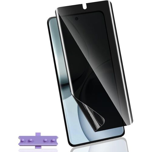 CAUC-Protection d'écran Pour Realme 14 Pro Anti-Espion Film Flexible 1 Pièces,Anti-Spy protection écran sans Bulles Facile à Installer Protection d'écran Pour Realme 14 Pro