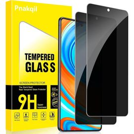 Verre Trempé Anti Espion Pour Xiaomi Redmi Note 9 Pro/9 Pro Max/9S 4G 2 Pièce,Anti-Espion Film Protection Écran,9H Dureté Privacy Anti-Spy Protecteur D'Écran,Anti Rayures Confident[LOT6192206]