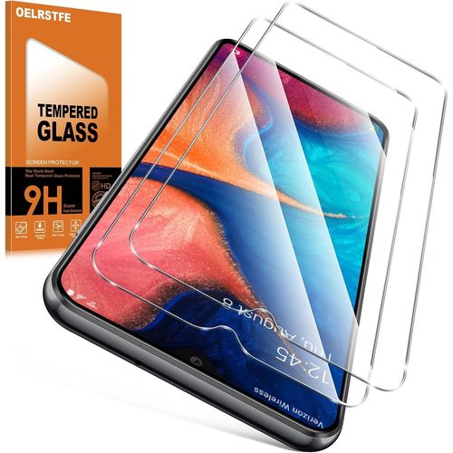 Verre Trempé Pour Samsung Galaxy A20e 2 Pièces,Film De Vitre Protection Écran Dureté 9h Anti Rayures Sans Bulless Ultra Transparent Hd Haute Sensibilité Protecteur D'écran