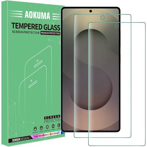 Verre Trempé Compatible Samsung Galaxy S25 Ultra 5g,[Lot De 2] Protection D'écran Pour Samsung Galaxy S25 Ultra [0.26mm][Extrêmement Résistant Aux Rayures][Haute Définition][Facile À Installer]