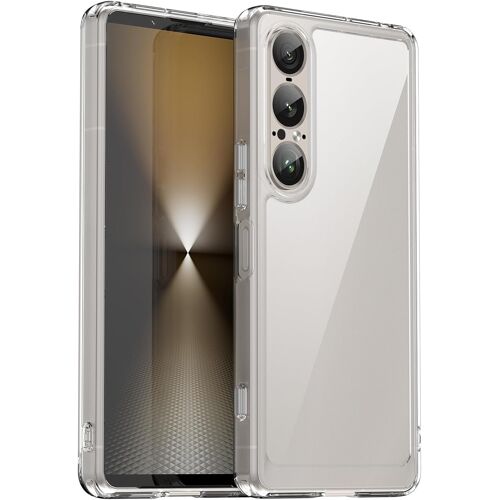 KAL-Coque Pour Sony Xperia 1 Vii, Étui De Protection Arrière Housse, Pc Case Ultra Fin, Résistant Aux Chocs, Anti-Poussière, Coque De Protection Intégrale Cover [Transparent]