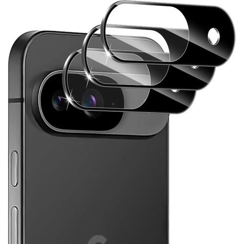 Protection Lentille Caméra Compatible Google Pixel 9 5g ¿ Verre Trempé 9h Anti-Rayures, Hd Sans Bulles, Bords Arrondis 2.5d, Préserve La Qualité Photo De Nuit