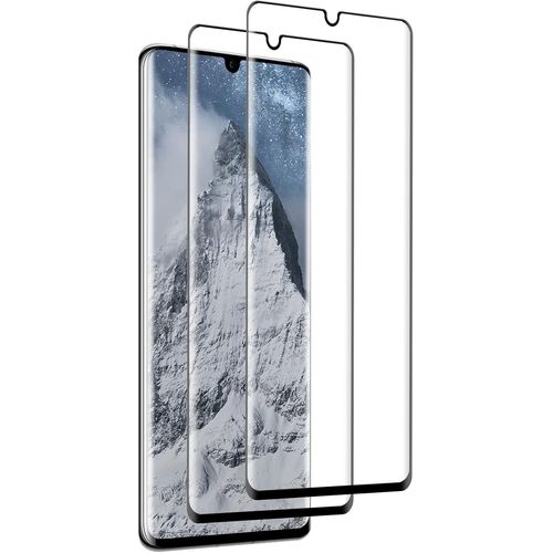 Verre Trempé Pour Huawei P30 Pro, 2 Pièces Vitre De Protection [Anti Rayures][Sans Bulless][Haute Sensibilité][Dureté 9h] Film Protection