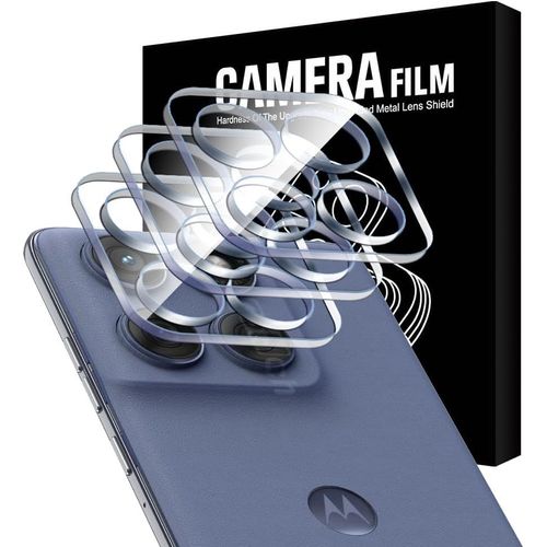 Cauc-3 Pièces Pour Motorola Edge 60 Fusion & Edge 60 & Moto Edge 60 Pro Verre Trempé Caméra Arrière Protecteur Film