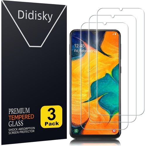 Lot De 3 Protecteur Verre Trempé Pour Samsung Galaxy A20e, Film Protection Écran, Dureté 9h, Pas De Bulles, Haute Définition