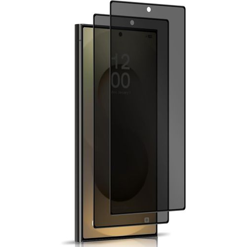 Protecteur Verre Trempé Anti-Espion Compatible Avec Samsung Galaxy S25 Ultra, [2 Pièces], Anti-Spy 9h Dureté Film Protection, Privacy Protection D'écran Compatible Avec Samsung Galaxy S25 Ultra