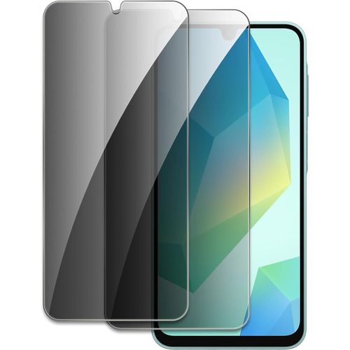 2 X Anti-Spy Tempered Glass Screen Protectors For Samsung Galaxy A16, Privacy Tempered Glass Screen Protector, Anti-Scratch, Anti-Fingerprint, High Definition, Bubble-Free