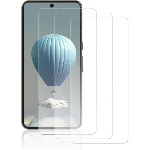 Tempered Glass Screen Protector For Google Pixel 8a 3 Piece Protective Glass [9h Hardness] [Ultra Hd Clear] [Anti-Scratch] Force Glass