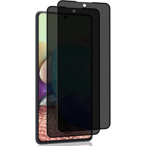 Protecteur D'écran Confidentialité Pour Samsung Galaxy A71/A72/A73 5g - Verre Trempé 9h (2 Pièces) Anti-Espion, Sans Bulles, Toucher Sensible, Installation Facile