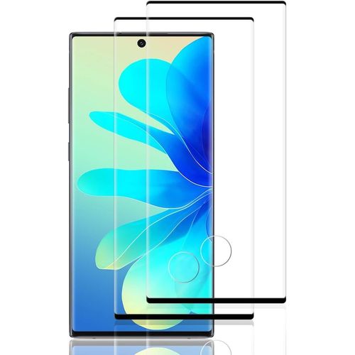 CAUC-Verre Trempé pour Samsung Galaxy Note 10,2 Pièces Ver Tremper [3D Incurvé Couverture Complète][Haute Sensibilité] [Sans Bulless] Film Trempér