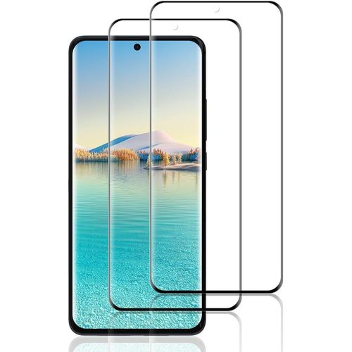 Verre Trempé Lot De 2 Pour Xiaomi 12/12x - Couverture Intégrale 3d Incurvée, Dureté 9h, Ultra Clair & Oléophobe, Installation Sans Bulles, Haute Sensibilité Tactile