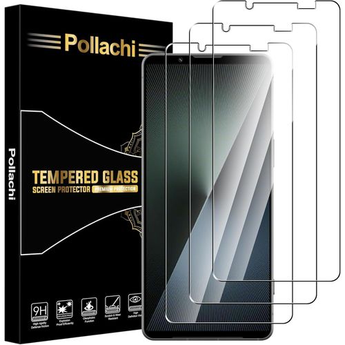 CAUC-Verre Trempé pour Sony Xperia 1 VII/1 VI[Lot de 3] Film en Protection ecran,Dureté 9H,Sans Bulles,Anti Rayures Vitre Protecteur d'écran pour Sony Xperia 1 VII/1 VI