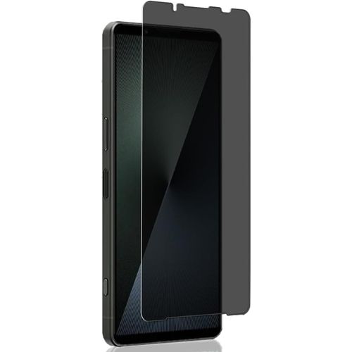CAUC-Verre Trempé Anti Espion pour Sony Xperia 1 VII, [1 Pièce] 9H Dureté Anti-Spy Protège Écran, Sans Bulles/HD Protection Écran de Confidentialité pour Xperia 1 VII